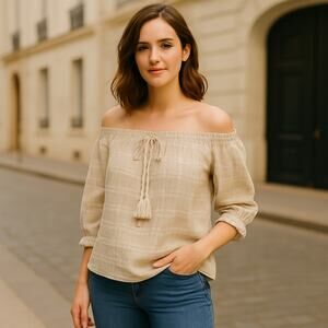 Steve May Willow Top Off Shoulder